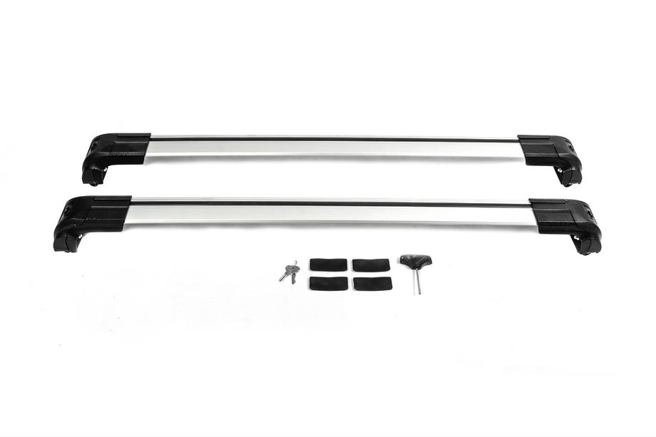Lukittavat poikkitangot integroiduille kattokaiteille Strong V2 (2 kpl) Enintään 120 cm, musta Kuva 19
