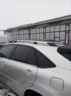 Lexus RX 2003–2009 Kromatut turkkilaiset kattokaiteet Muoviset jalat kuva 4