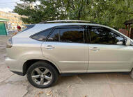 Lexus RX 2003–2009 Kromatut turkkilaiset kattokaiteet Muoviset jalat kuva 1