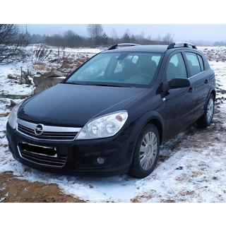 Alumiiniset kattokaiteet (HB, kromi) Opel Astra H 2004–2013 kuva 3