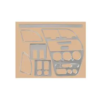 Kojelaudan listat 1997-2001 (alumiini) Peugeot 306 1993–2001