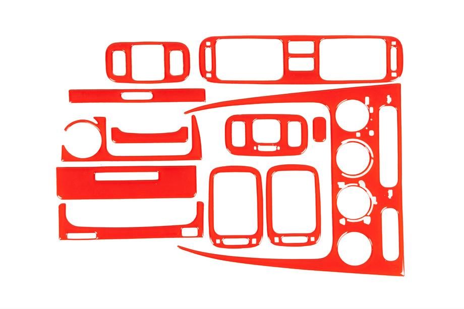 Toyota Corolla 1998–2002 Kojelaudan paneelilistat 1998-2000 (punainen) Image