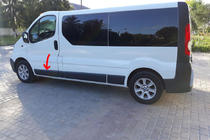 Renault Trafic 2001–2015 Alkuperäinen käytetty oven lista (L1) kuva 1