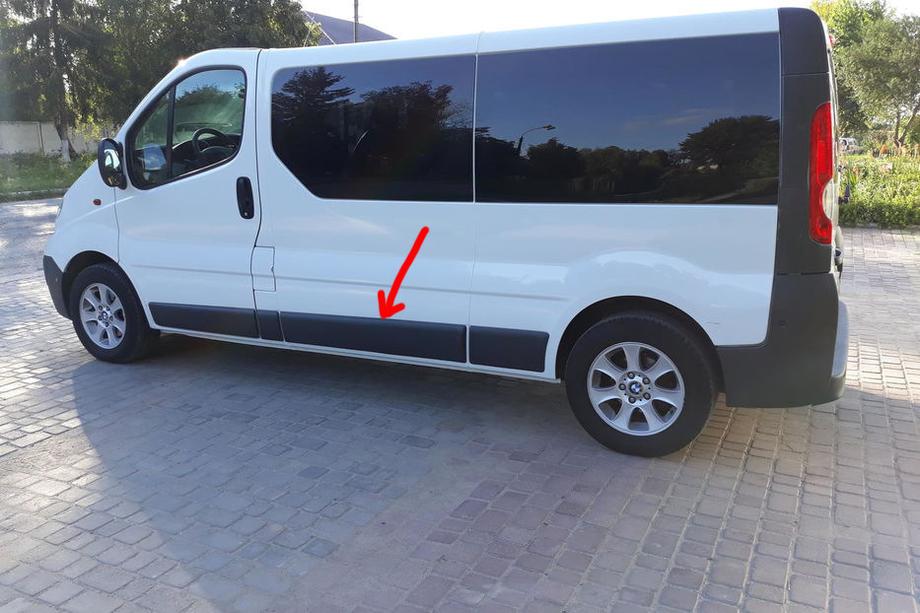Renault Trafic 2001–2015 Alkuperäinen käytetty ovilista (L3) Image