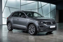 Volkswagen T-Roc 2017–2025 Allmond Black sivuportaat (2 kpl, alumiini) kuva 1
