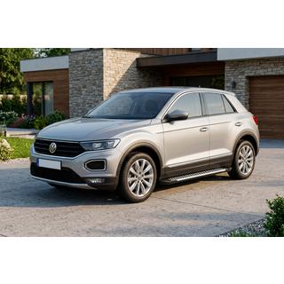 Line-astinlaudat (2 kpl, alumiini) Volkswagen T-Roc 2017–2025 kuva 1