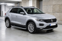 Volkswagen T-Roc 2017–2025 Sivuportaat Tayga Grey (2 kpl, alumiini) kuva 1