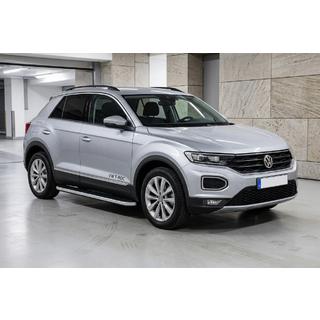 Sivuportaat Tayga Grey (2 kpl, alumiini) Volkswagen T-Roc 2017–2025 kuva 1