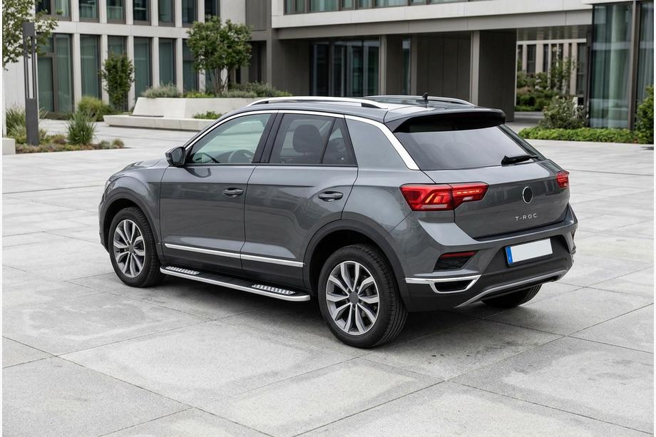 Volkswagen T-Roc 2017–2025 Tayga V2 sivukynnykset (2 kpl, alumiini) Image