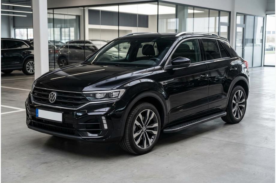 Volkswagen T-Roc 2017–2025 Bosphore Black -sivuastinlaudat (2 kpl, alumiini) Image