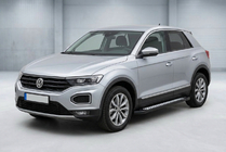 Volkswagen T-Roc 2017–2025 Sivuporrastangot Vision New Black (2 kpl, alumiini) kuva 1