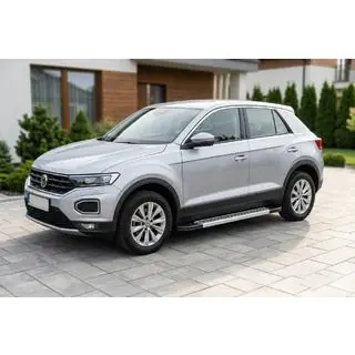 Sivuaskelmat Vision New Grey (2 kpl, alumiini) kuva 1