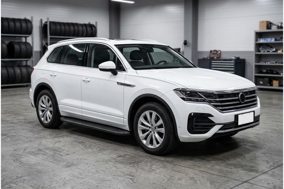 Volkswagen Touareg 2018– Sivukynnykset Tayga Black (2 kpl, alumiini) Image