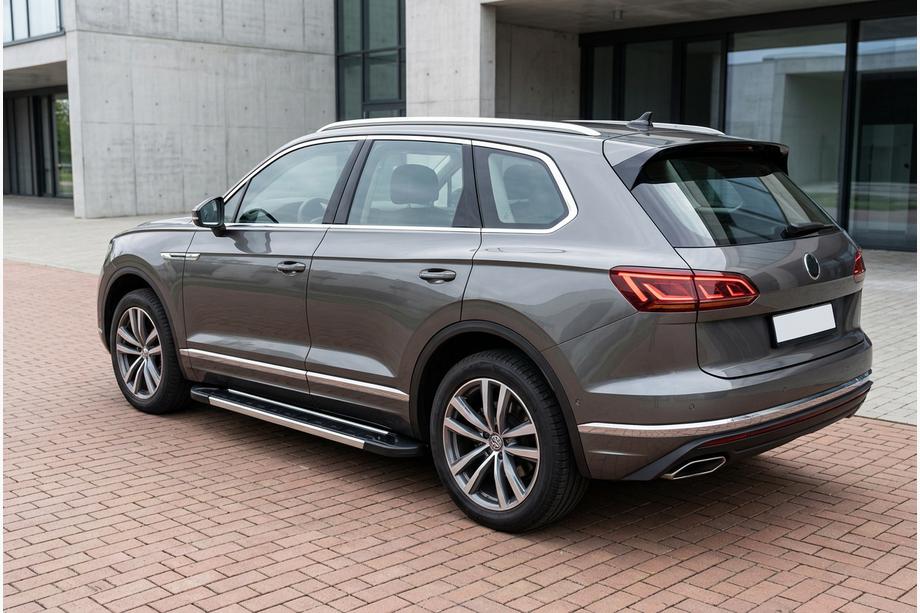 Volkswagen Touareg 2018– RedLine sivuastinlaudat (2 kpl, alumiini) Image