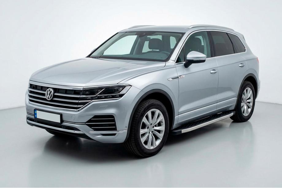 Volkswagen Touareg 2018– BlackLine-sivuporrast (2 kpl, alumiini) Image