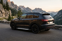 Volkswagen Touareg 2018– Allmond Grey -sivukynnykset (2 kpl, alumiini) kuva 1