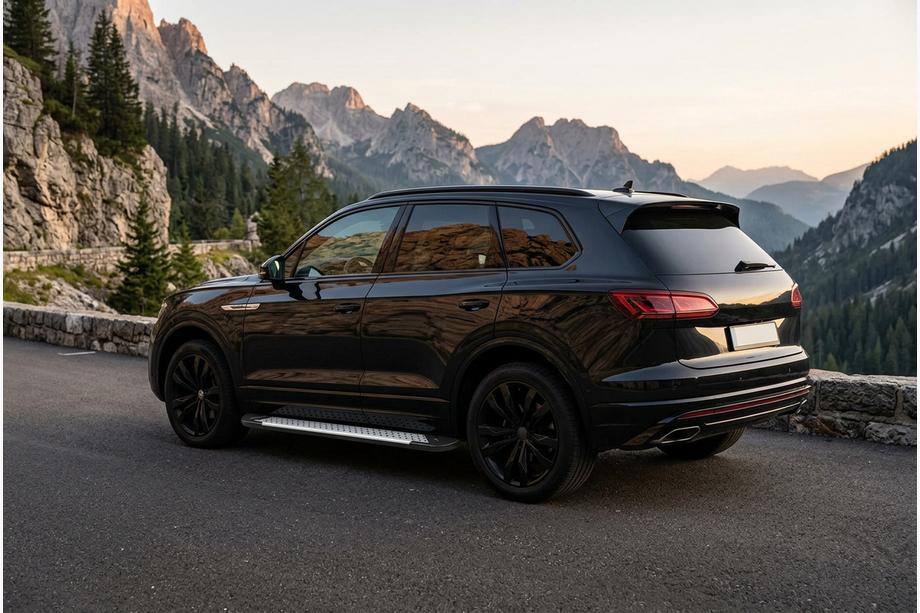 Volkswagen Touareg 2018– Allmond Grey -sivukynnykset (2 kpl, alumiini) Image