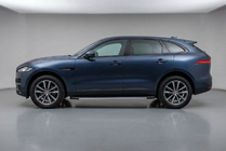 Jaguar F-PACE 2016– Sivuportaat Maya V1 (2 kpl, alumiini) kuva 1