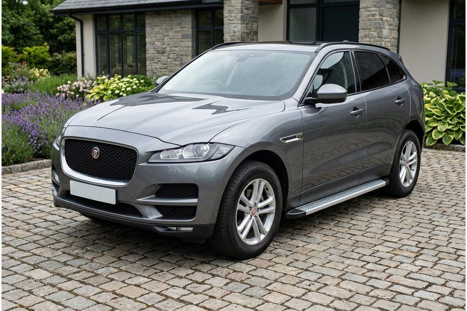 Jaguar F-PACE 2016– Maya V2 sivuportaat (2 kpl, alumiini) Image