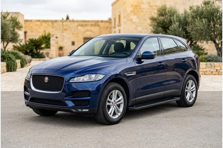 Jaguar F-PACE 2016– Allmond Black sivuportaat (2 kpl, alumiini) Image
