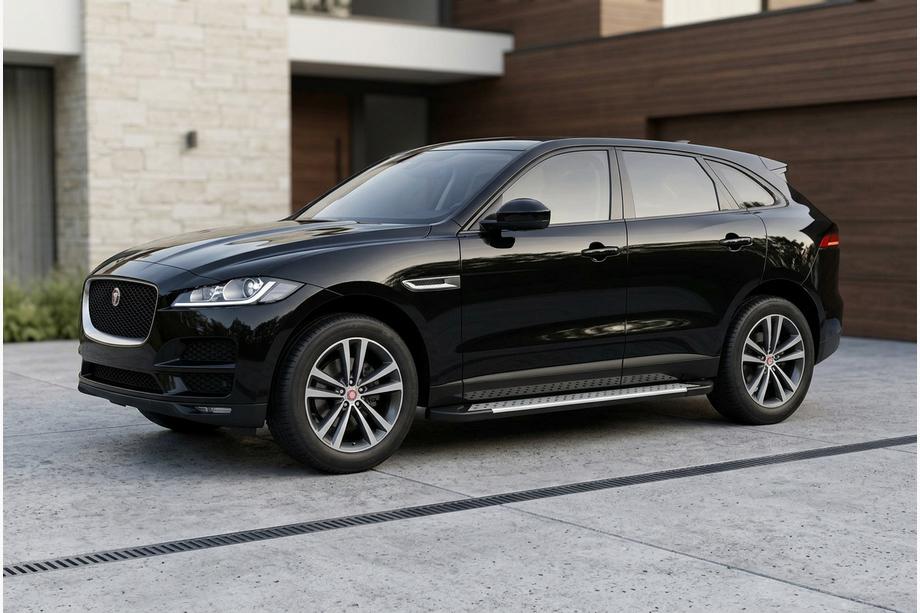 Jaguar F-PACE 2016– Allmond Grey -sivukynnykset (2 kpl, alumiini) Image