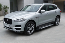Jaguar F-PACE 2016– Sivuaskelmat Vision New Grey (2 kpl, alumiini) kuva 1