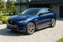 Jaguar F-PACE 2016– Sivuporrastangot Vision New Black (2 kpl, alumiini) kuva 1