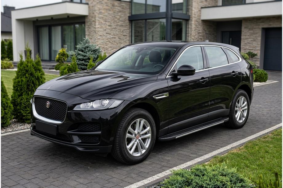 Jaguar F-PACE 2016– Bosphorus Grey sivuaskelmat (2 kpl, alumiini) Image