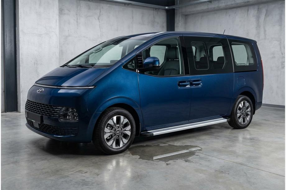 Hyundai Staria 2021– Maya V2 sivuportaat (2 kpl, alumiini) Image