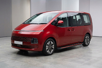 Hyundai Staria 2021– Sivuporrassarja Maya Red (2 kpl, alumiini) kuva 1
