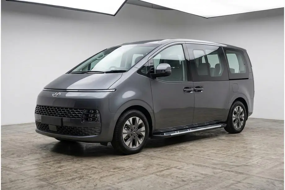Hyundai Staria 2021– Sunrise sivuportaat (2 kpl, alumiini) Image