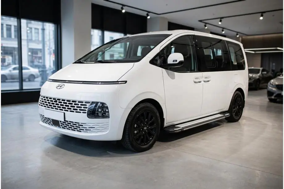 Hyundai Staria 2021– Rainbow sivuportaat (2 kpl, alumiini) Image