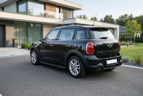 Mini Countryman R60 2010–2017 Allmond Black sivuportaat (2 kpl, alumiini) kuva 1