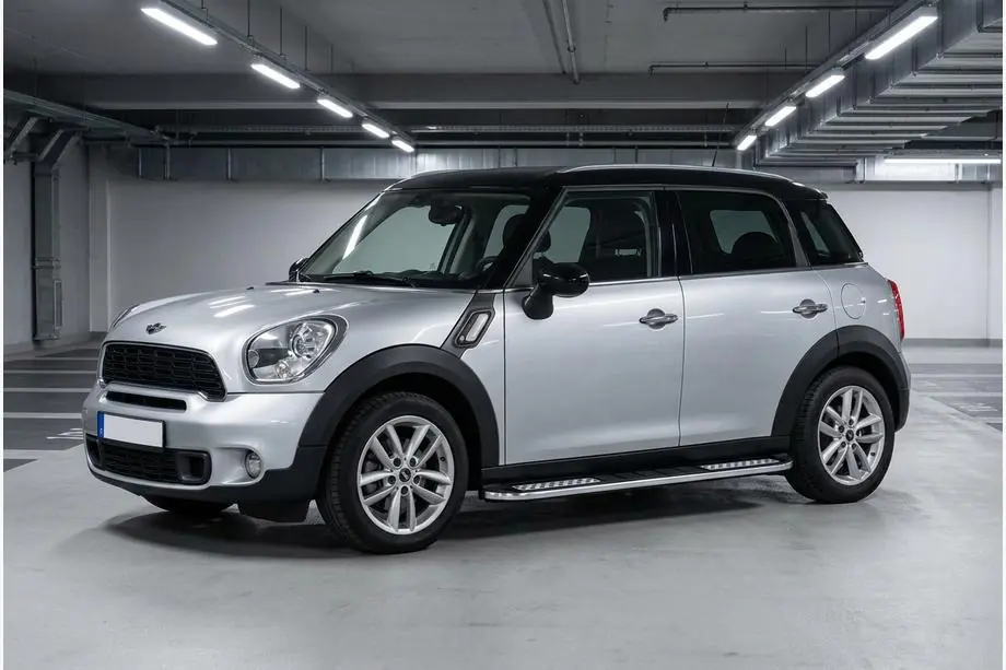 Mini Countryman R60 2010–2017 Tayga V2 sivukynnykset (2 kpl, alumiini) Image