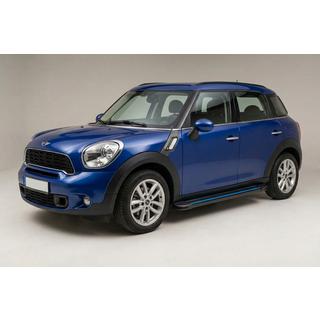 Maya Blue sivuportaat (2 kpl, alumiini) Mini Countryman R60 2010–2017 kuva 1
