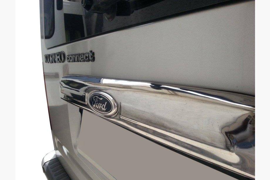 Ford Transit 2000–2014 Rekisterikilven ylälista (ruostumaton teräs) Image