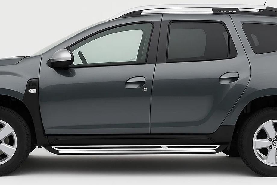 Dacia Duster 2018–2024 OEM-sivuporrast (2 kpl, alumiini) Image