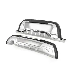 Etummainen ja takimmainen lip-spoileri (2 kpl) Renault Duster 2018–2024 kuva 4