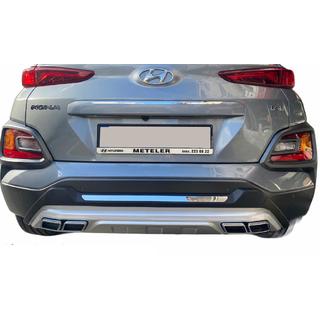 Etummainen ja takimmainen lip-spoileri (2 kpl) Hyundai Kona 2017–2023 kuva 2
