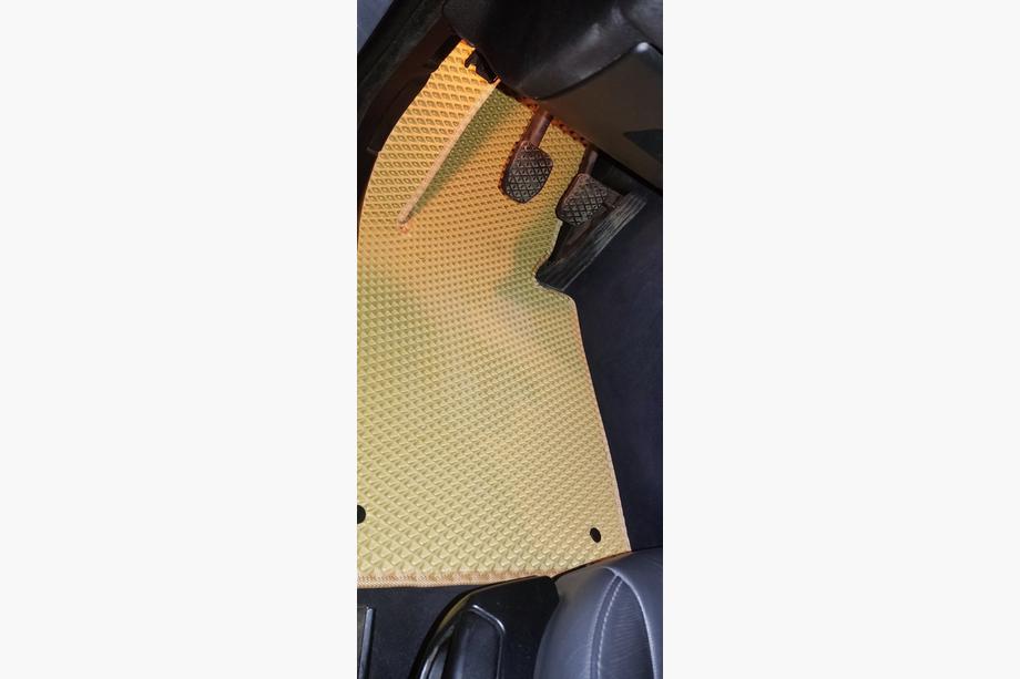 BMW 3-sarja E46 1998–2006 EVA-auton lattiamatot (beige) Kuva 3