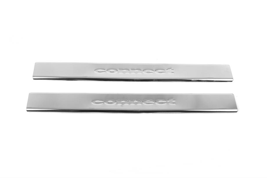 Ford Connect 2010–2013 Carmos V2 kynnyslistat (2 kpl, ruostumaton teräs) Image