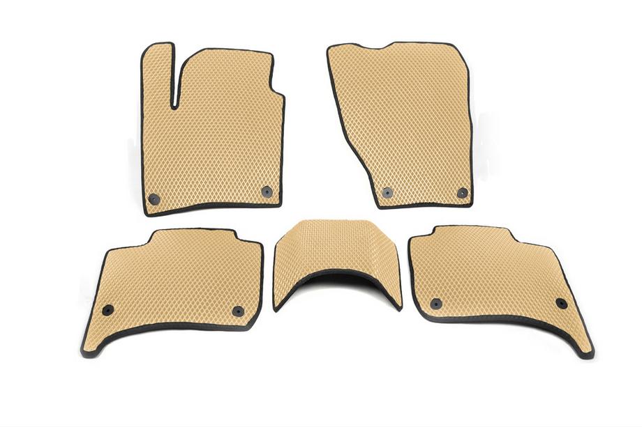 Porsche Cayenne 2010–2017 EVA-auton lattiamatot (beige) Image