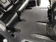 Mercedes Vito/V-class W447 2014– EVA-lattiamattosarja V-Class ExtraLong 2 sivupalaa (vain nouto, täysi sisustasarja, musta) kuva 12