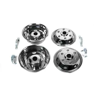 Ruostumattomat pölykapselit Exclusive V1 R15 (kaksinkertaisesti rullattu) Mercedes Sprinter W901/902/903/904/905 1995–2006 kuva 1