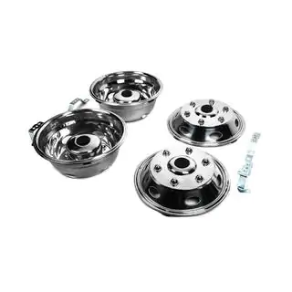 Ruostumattomat pölykapselit Exclusive V1 R15 (kaksinkertaisesti rullattu) Mercedes Sprinter W901/902/903/904/905 1995–2006 kuva 2