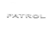 Nissan Patrol Y61 1997–2011 Patrol-tekstimerkki kuva 1
