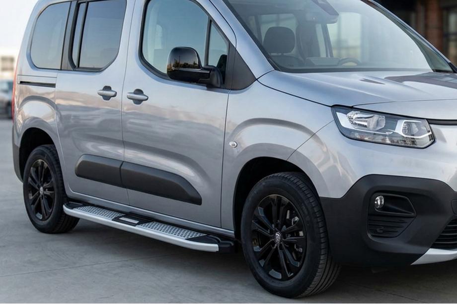 Toyota Proace City 2016– Mevsim Grey sivuporrastangot (2 kpl, alumiini) Image