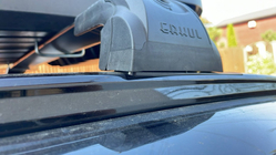 Toyota Rav 4 2019–2025 Kattotelineen poikittaistangot integroiduille kattokaiteille Strong (2 kpl) kuva 12