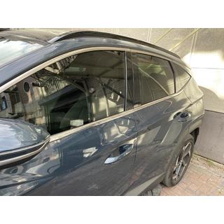 Ikkunoiden alareunan kromilistat (6 kpl, ruostumaton teräs) Hyundai Tucson NX4 2021– kuva 3