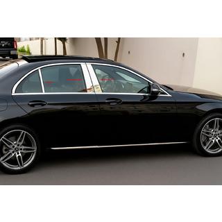 Ovipilarien koristelistat (6 kpl, ruostumaton teräs) Mercedes A-сlass W177 2018– kuva 1
